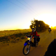Illustration for article titled Riding Across Baja At Night